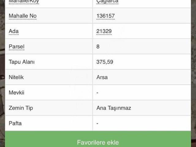 Çağlarca, Konyaaltı içerisinde satılık Arsa