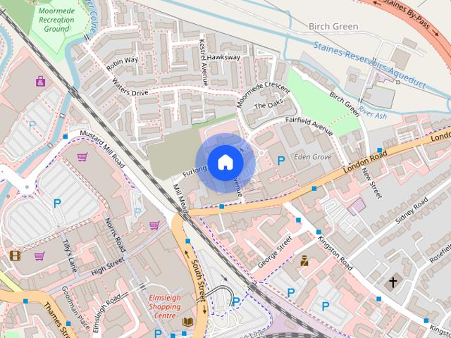 Apartment for rent in Birch Green, Spelthorne