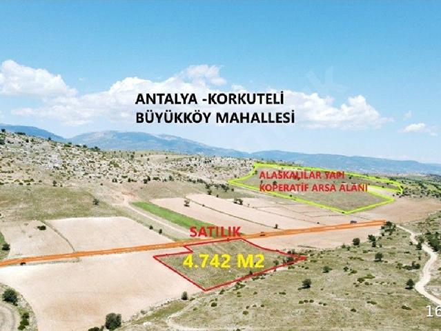 Korkuteli, Antalya içerisinde satılık Arsa