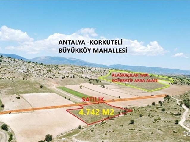 Korkuteli, Antalya içerisinde satılık Arsa