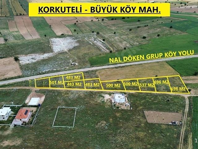Korkuteli, Antalya içerisinde satılık Arsa