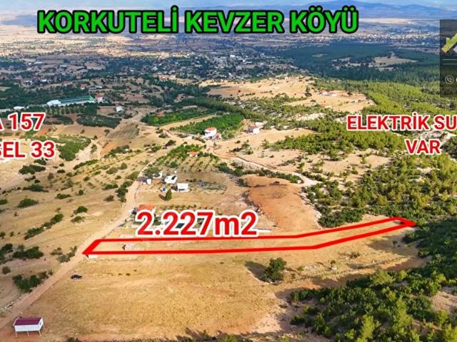 Korkuteli, Antalya içerisinde satılık Arsa