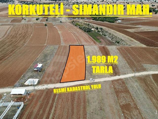 Sımandır, Korkuteli içerisinde satılık Arsa