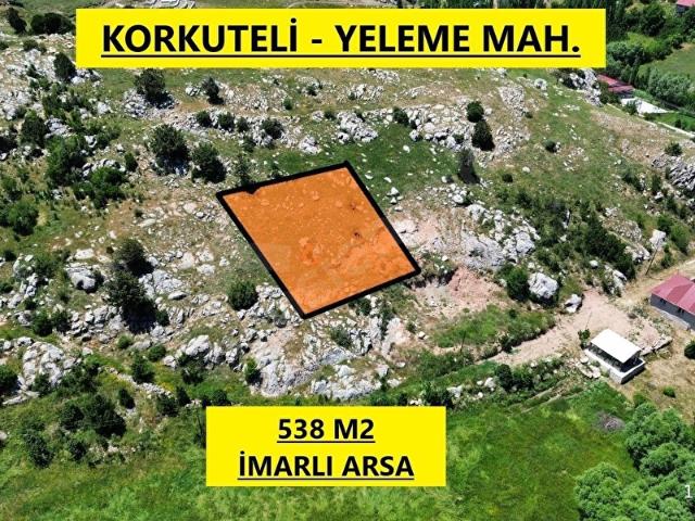 Yeleme, Korkuteli içerisinde satılık Arsa