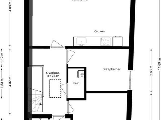 Appartement te huur in Gorinchem, Zuid Holland