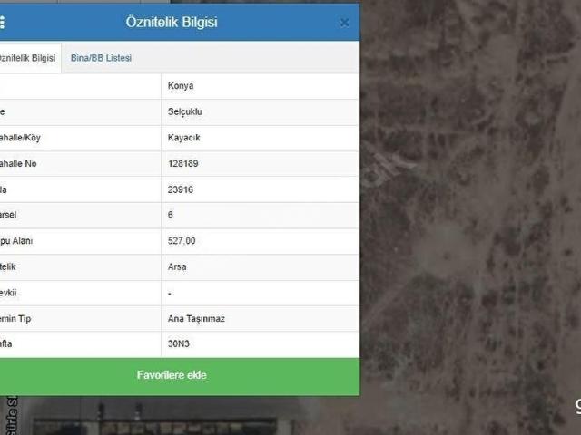 Selçuklu, Konya içerisinde satılık Arsa