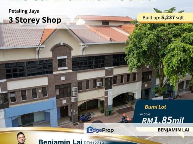 Shop for sale in Petaling, Damansara Damai
