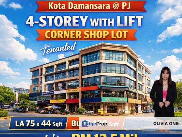 Shop for sale in Petaling, Damansara Damai