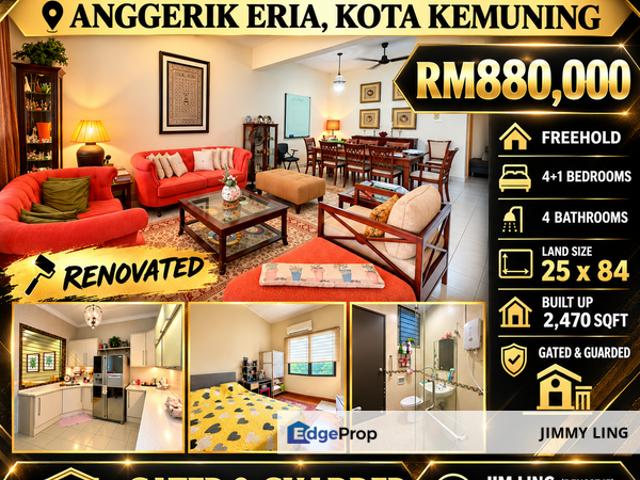 House for sale in Shah Alam, Petaling
