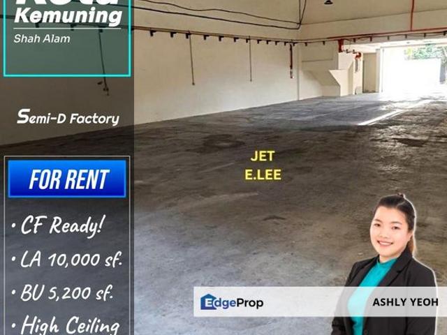Warehouse for rent in Port Klang, Selangor