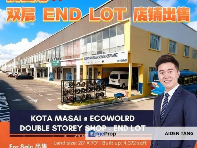 Shop for sale in Pasir Gudang, Johor
