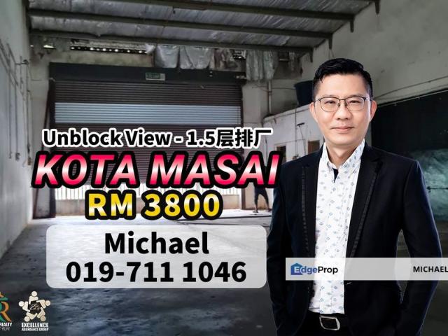 Warehouse for rent in Pasir Gudang, Johor