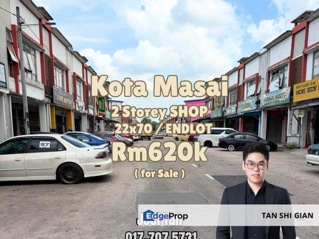 Shop for sale in Pasir Gudang, Johor