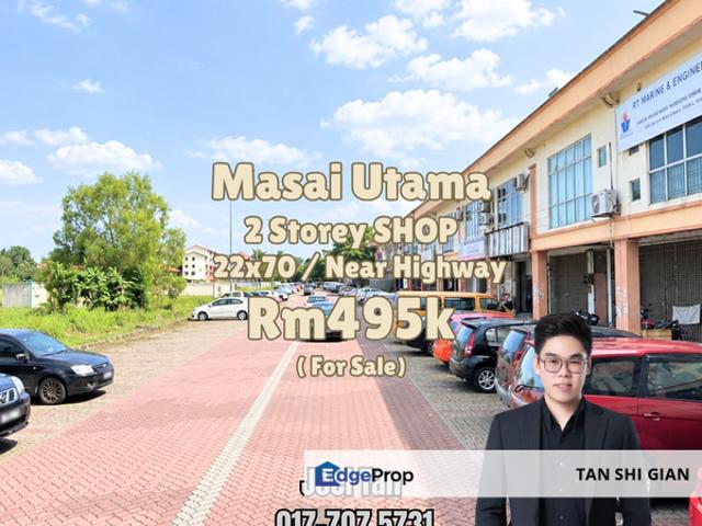 Shop for sale in Pasir Gudang, Johor