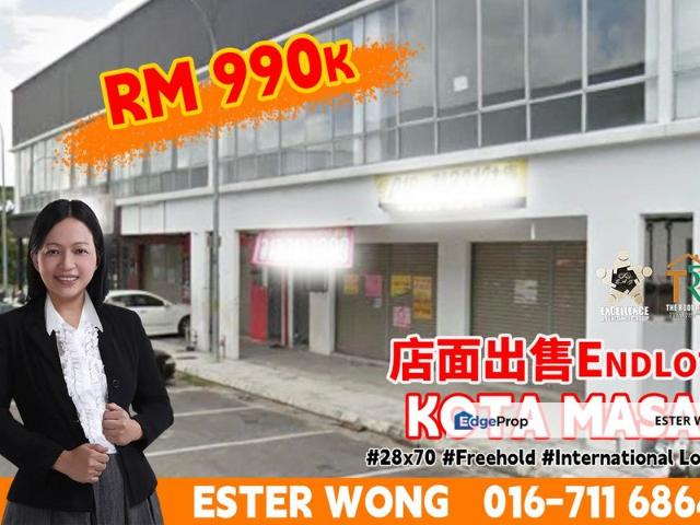 Shop for sale in Pasir Gudang, Johor Bahru