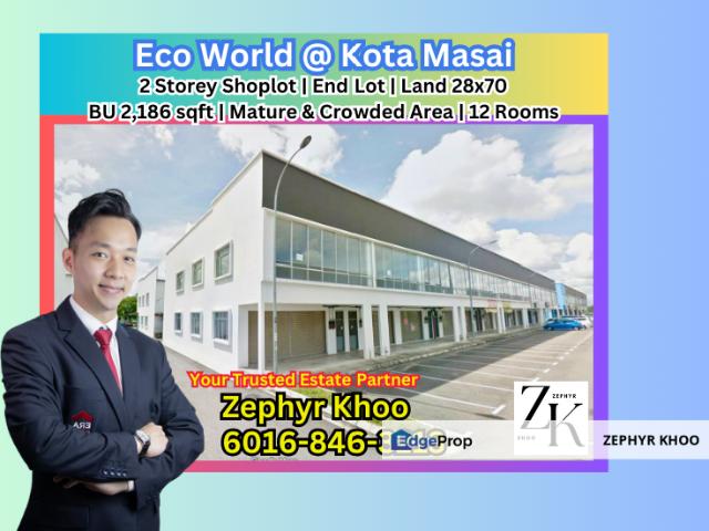 Shop for sale in Pasir Gudang, Johor