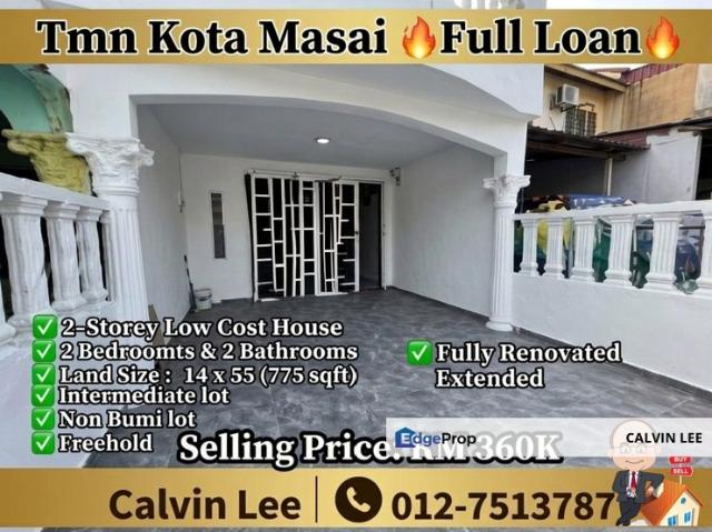 House for sale in Taman Kota Masai, Pasir Gudang