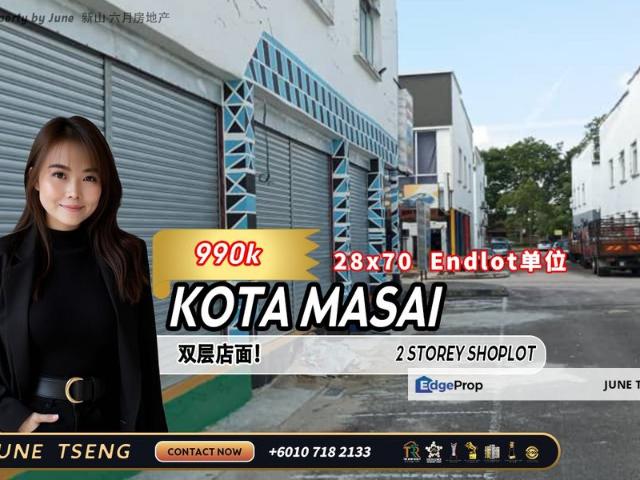 Shop for sale in Pasir Gudang, Johor