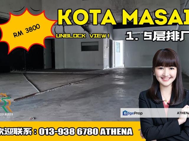 Warehouse for rent in Pasir Gudang, Johor