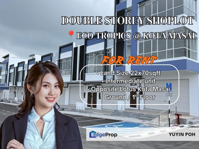 Shop for rent in Pasir Gudang, Johor
