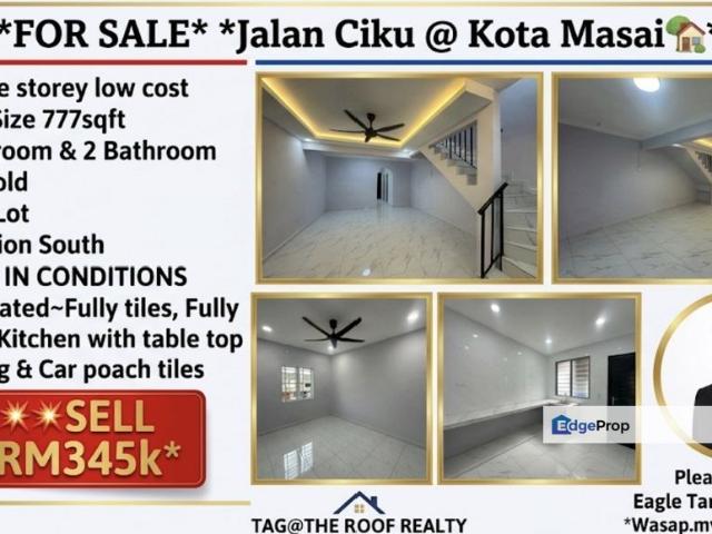 House for sale in Pasir Gudang, Johor