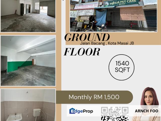 Shop for rent in Pasir Gudang, Johor