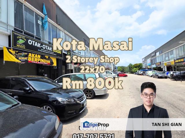 Shop for sale in Pasir Gudang, Johor Bahru