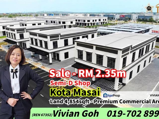 Shop for sale in Pasir Gudang, Johor