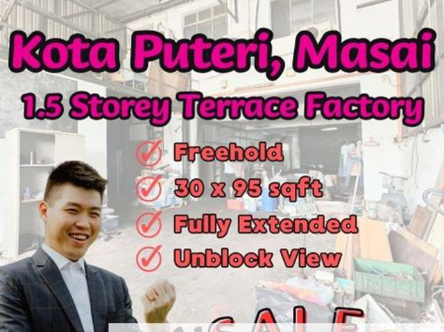 Warehouse for sale in Masai, Johor
