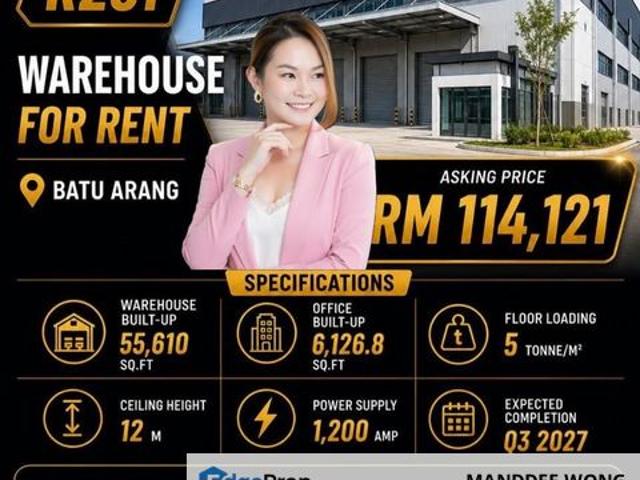 Warehouse for rent in Selayang, Selangor