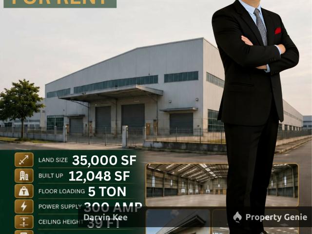 Warehouse for rent in Selayang, Selangor
