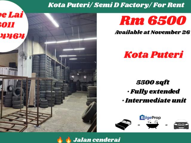 Warehouse for rent in Masai, Johor