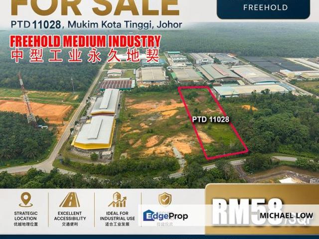 Warehouse for sale in Kota Tinggi
