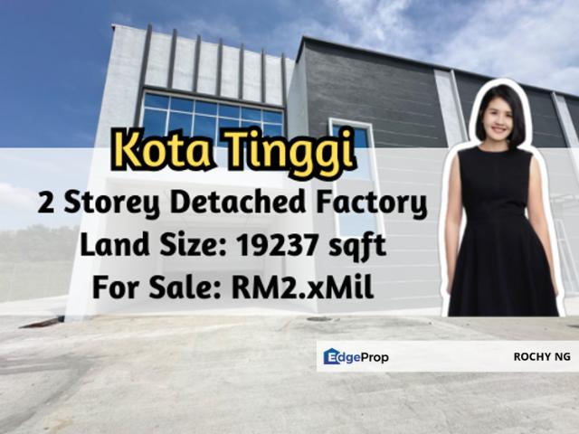 Warehouse for sale in Kota Tinggi, Johor