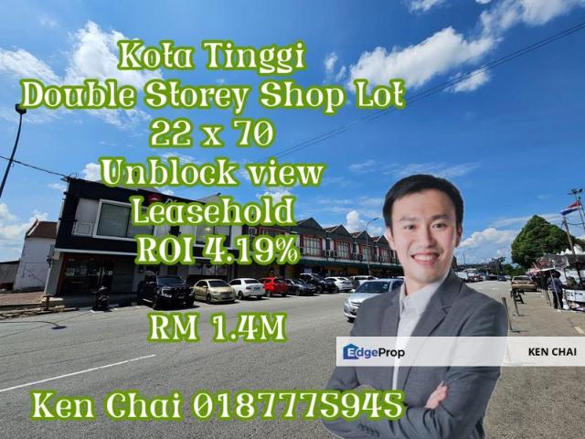 Shop for sale in Kota Tinggi, Johor