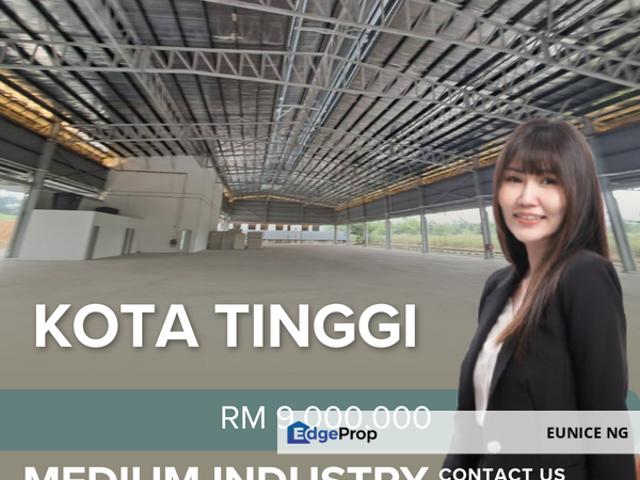Warehouse for sale in Kota Tinggi, Johor