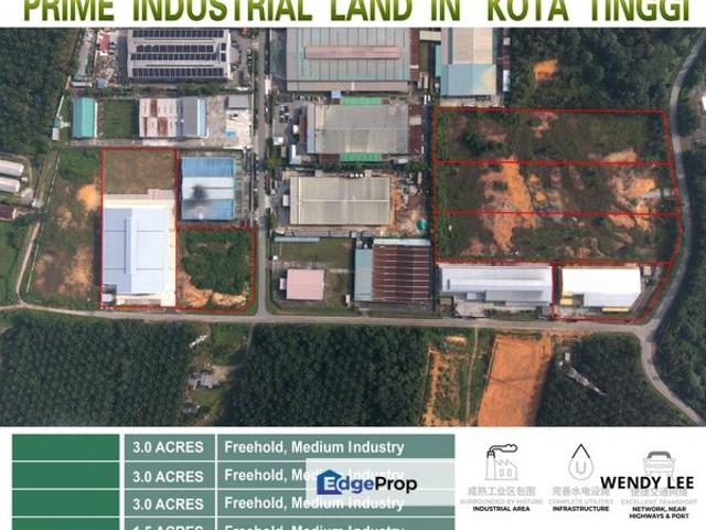 Warehouse for sale in Kota Tinggi, Johor