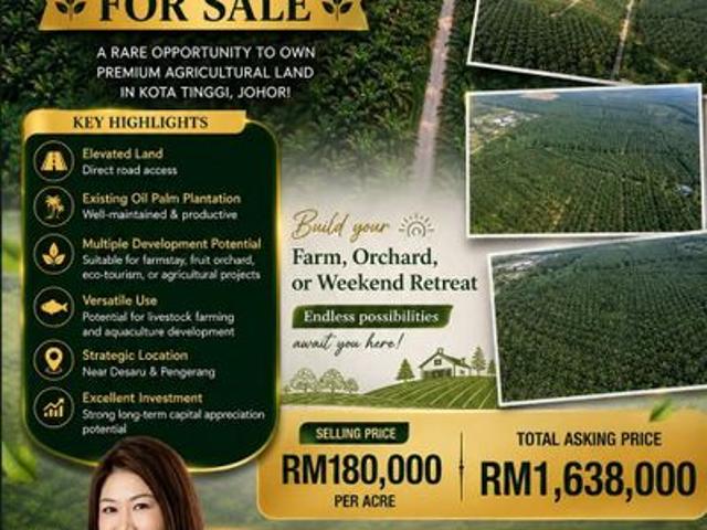 Shop for sale in Kota Tinggi, Johor