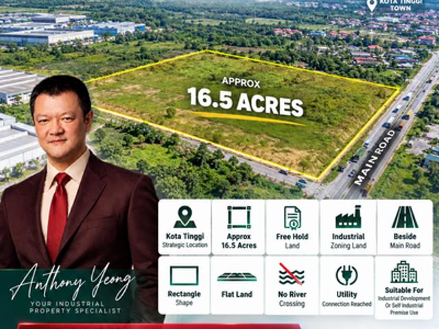 Warehouse for sale in Kota Tinggi, Johor
