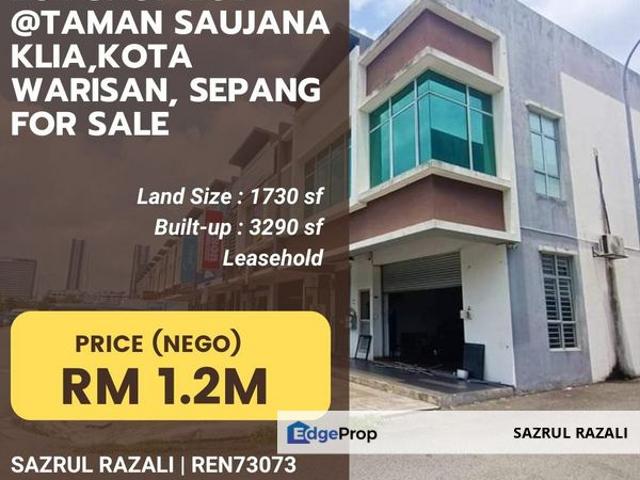 Shop for sale in Tanjong Sepat, Selangor