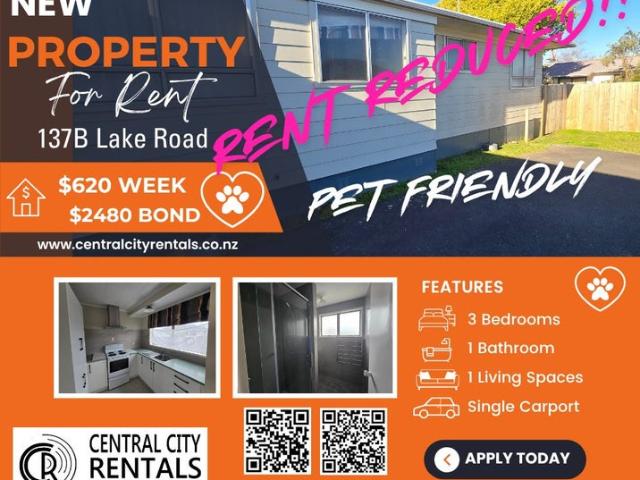 House for rent in Koutu, Rotorua