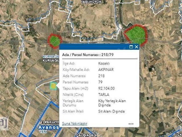 Kozakli, Nevşehir içerisinde satılık Arsa