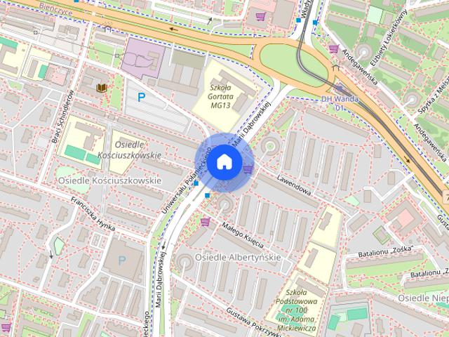 Mieszkanie do wynajęcia w Kraków, Małopolskie