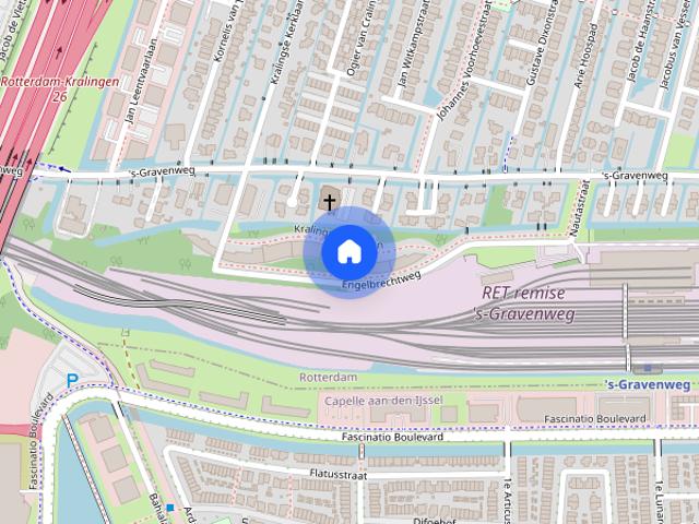 Studio te huur in 's-Gravenland, Rotterdam