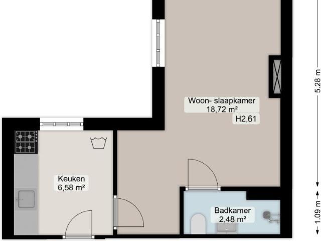 Appartement te huur in Groningen, Schildersbuurt