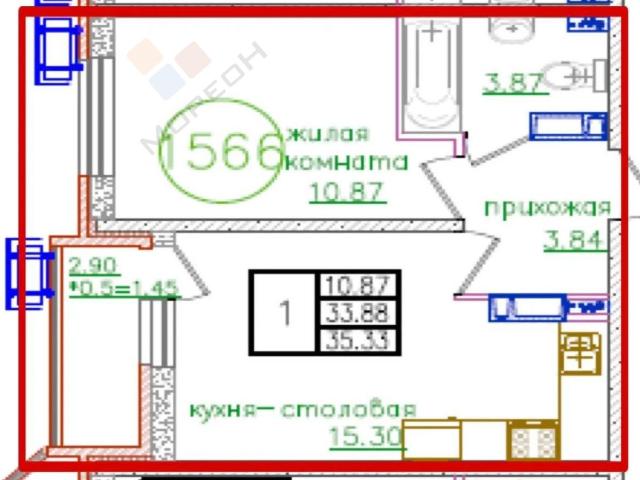 Квартира продажа в Березовый, Краснодарский Край