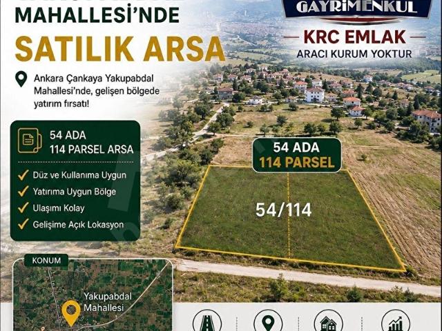 Çankaya, Ankara içerisinde satılık Arsa