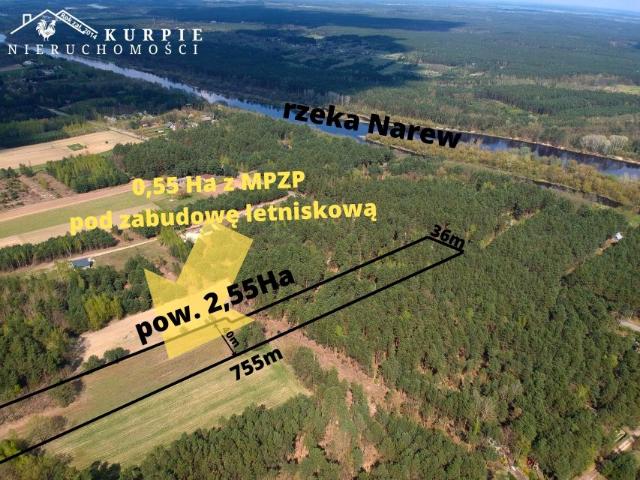 Grunt na sprzedaż w Różan, Mazowieckie