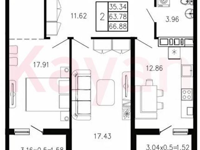 Квартира продажа в Кавказский Р-н, Краснодарский Край