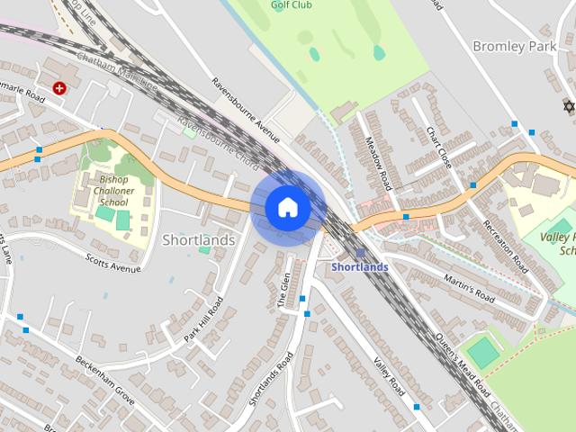 Apartment for rent in Shortlands, Greater London